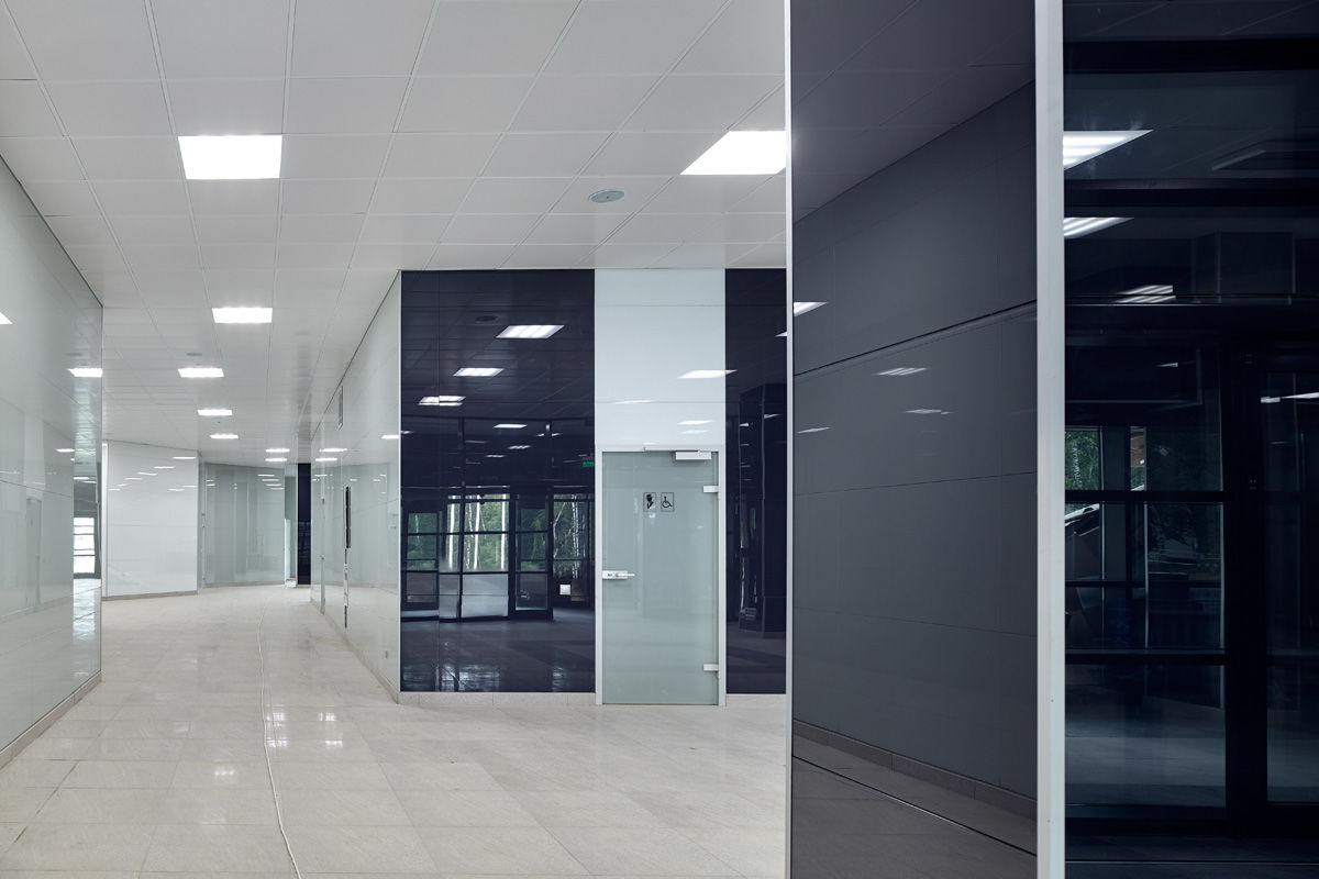 Фото Облицовка стеклом