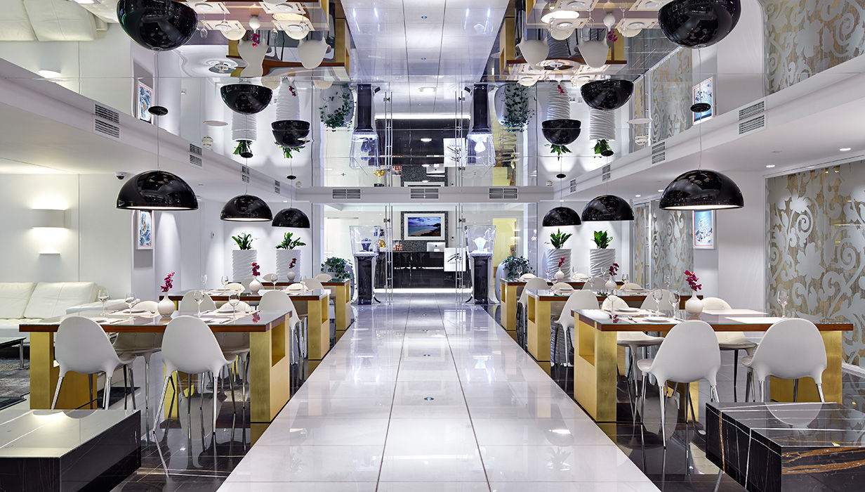 Фото Цельностеклянные перегородки NAYADA-Crystal