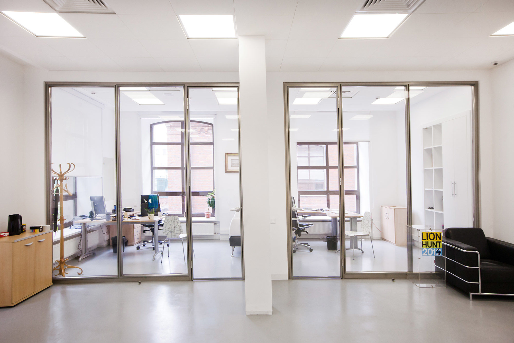 Фото Стеклянные двери Intero N