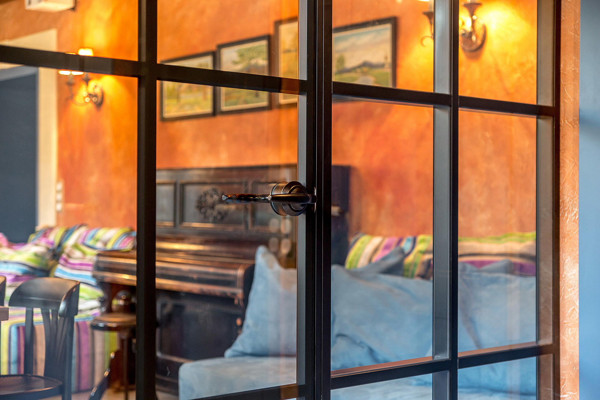 Фото Стеклянные двери Intero N