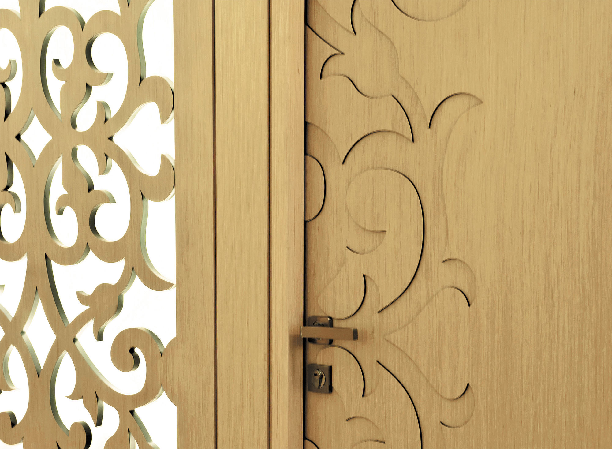 Фото Перегородки из ценных пород дерева NAYADA-Regina Line