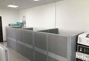 NAYADA-Optima + в проекте Установка мобильных перегородок и дверей в офисе компании 