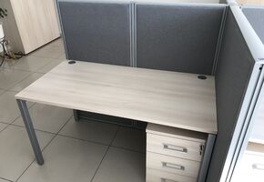 Оперативная мебель LAVORO в проекте Установка мобильных перегородок и дверей в офисе компании 