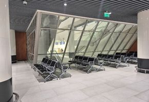 NAYADA-Standart в проекте Монтаж дверей и перегородок в Международном аэропорту Рощино имени Д. И. Менделеева