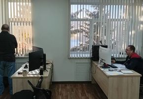 Изготовление вертикальных жалюзи для компании Спутник, 