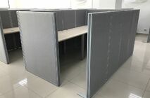 Установка мобильных перегородок и дверей в офисе компании 