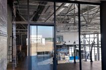 Изготовление стеклянной стационарной перегородки Nayada- Standart для ООО «Паритет Девелопмент»